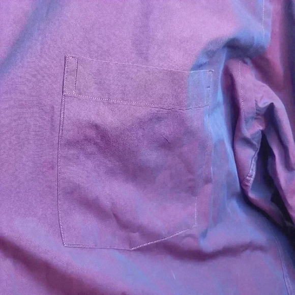 Jack Lipson Sport Long Sleeve Purple Button Down Shirt Size XL - Picture 2 of 7